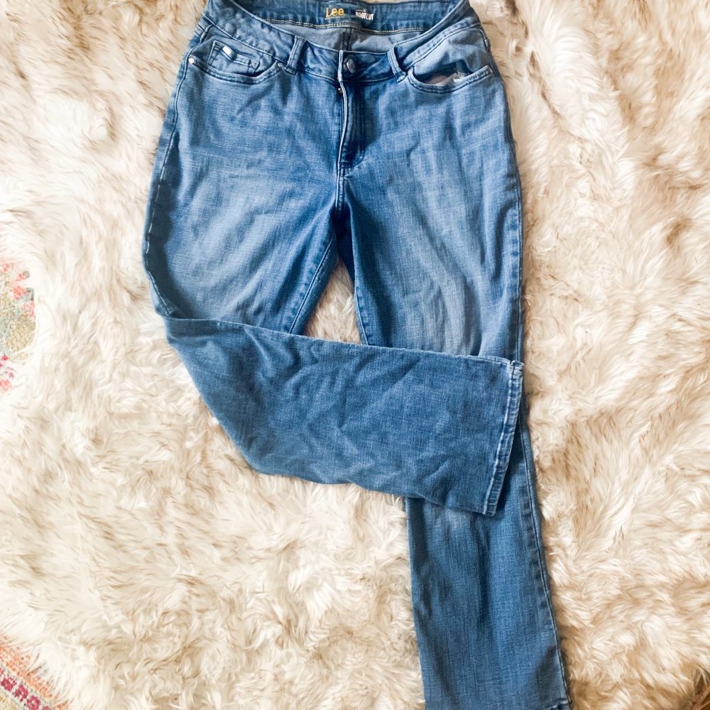 Lee Curvy Fit Bootcut Jeans size 12
